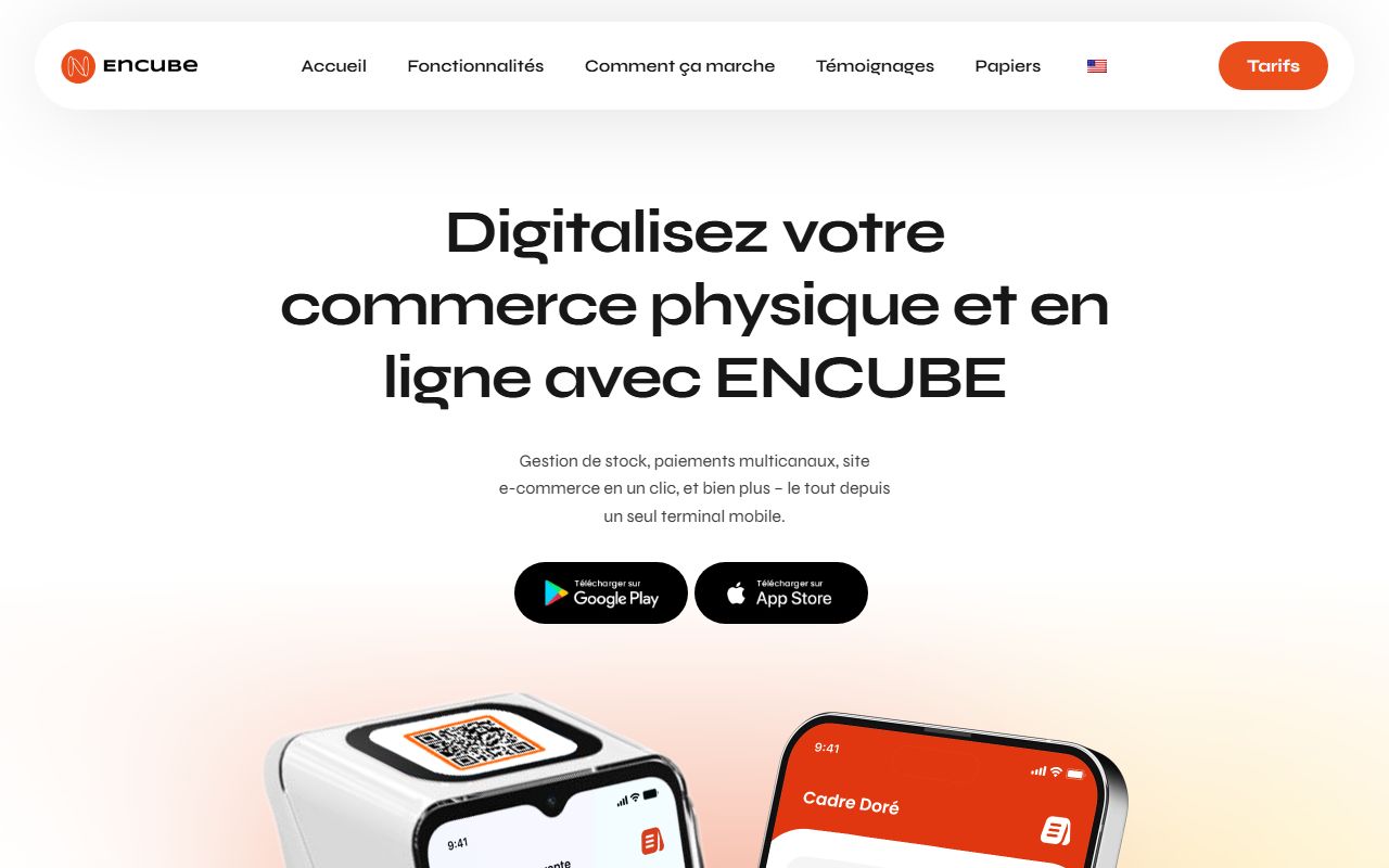 Aperçu du projet Encube